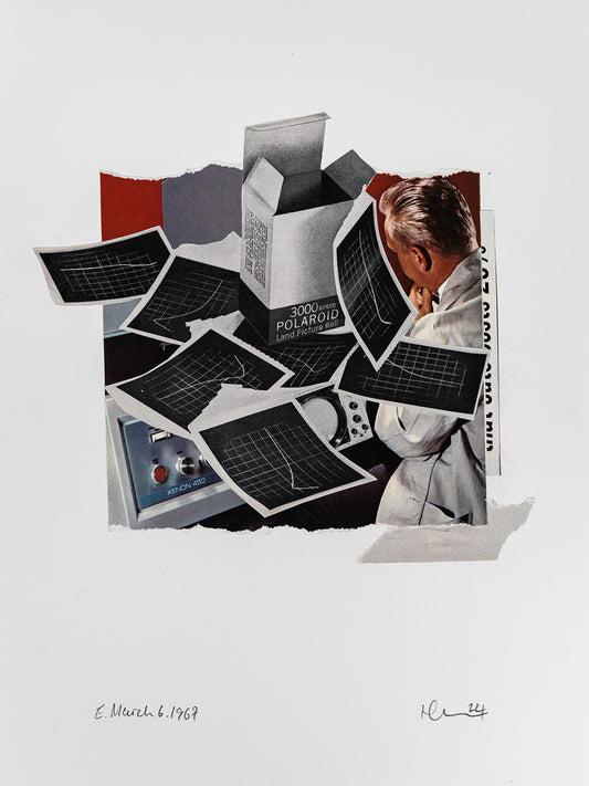 Trade Winds (15), 2024 collage (original)