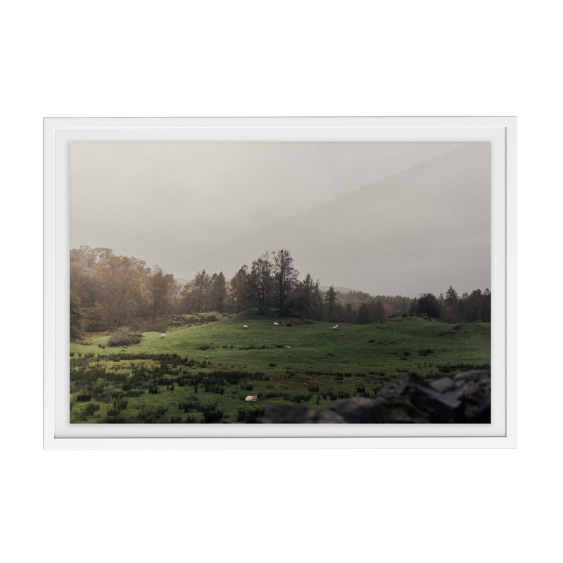 Coniston: The Followes photographic print