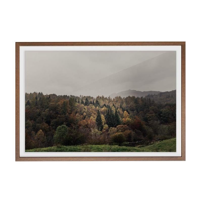 Coniston: Woodsmoke photographic print