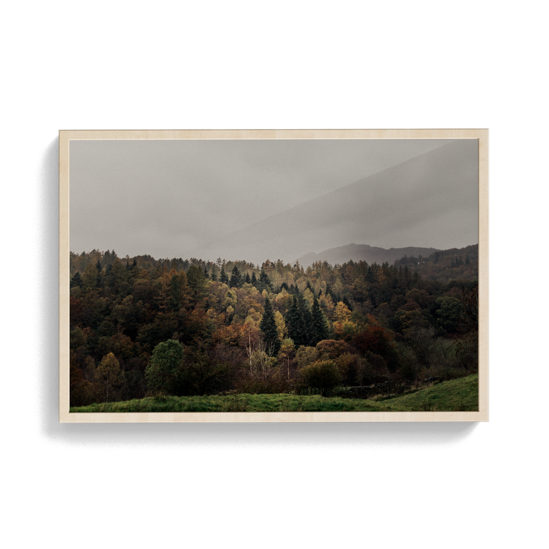 Coniston: Woodsmoke photographic print